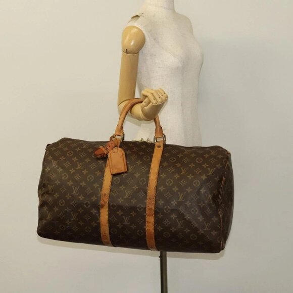 Louis Vuitton Handbags - LOUIS VUITTON Monogram Keepall 50 Boston Bag